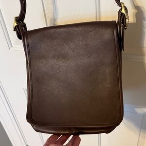 Coach Dark Brown Crossbody Bag